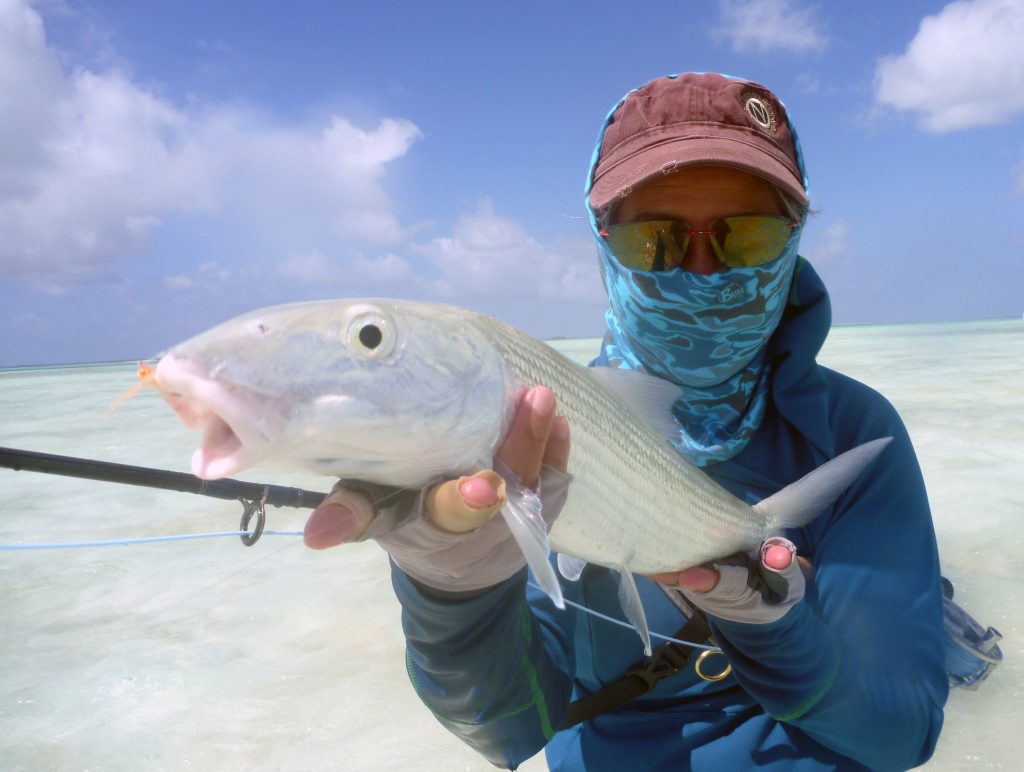 Thuy Tran fishing