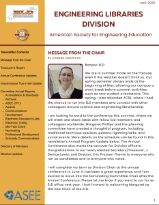 ELD May 2025 newsletter image